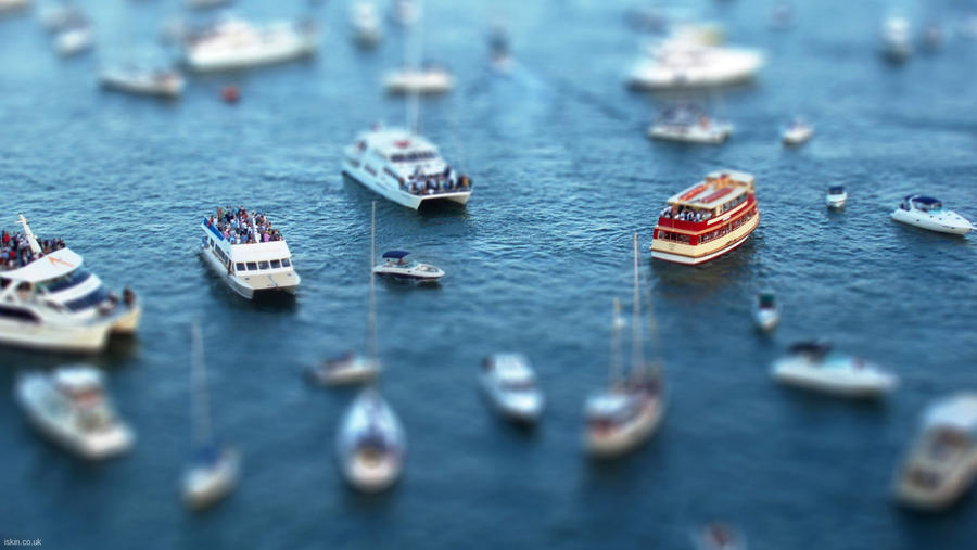 TiltShift Sydney Harbor FullHD