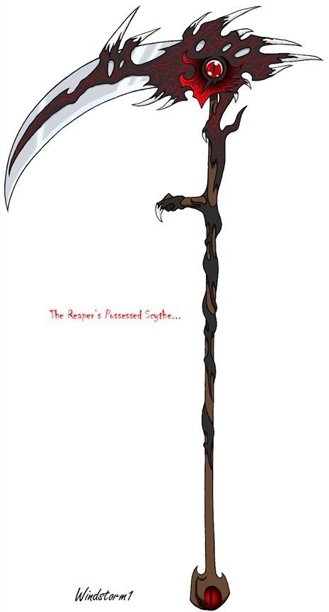 Possessed Scythe in Photoshop