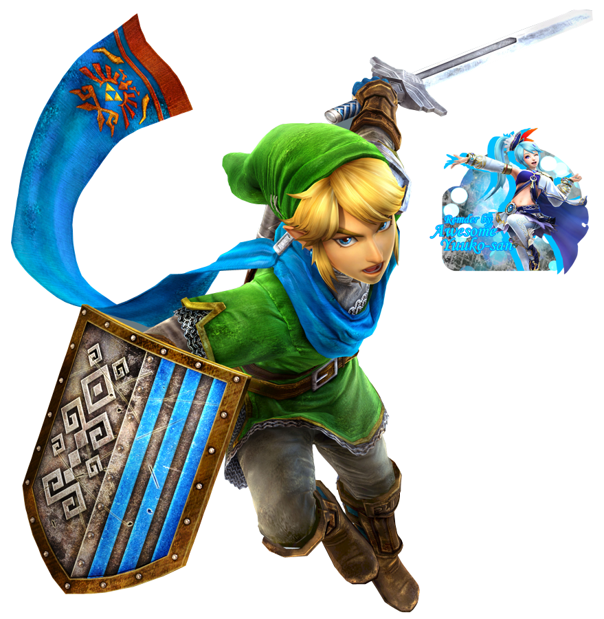 The Legend of Zelda Hyrule Warriors Link Render by Awesome-Yuuko