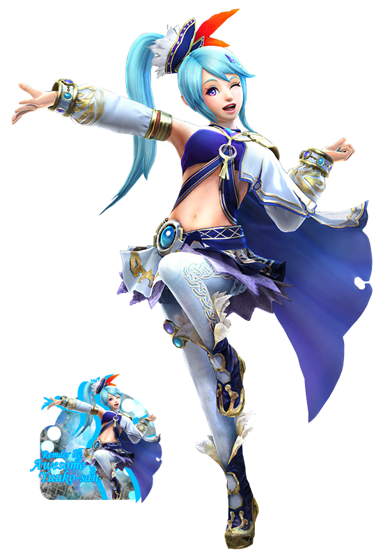 The Legend of Zelda Hyrule Warriors Lana Render