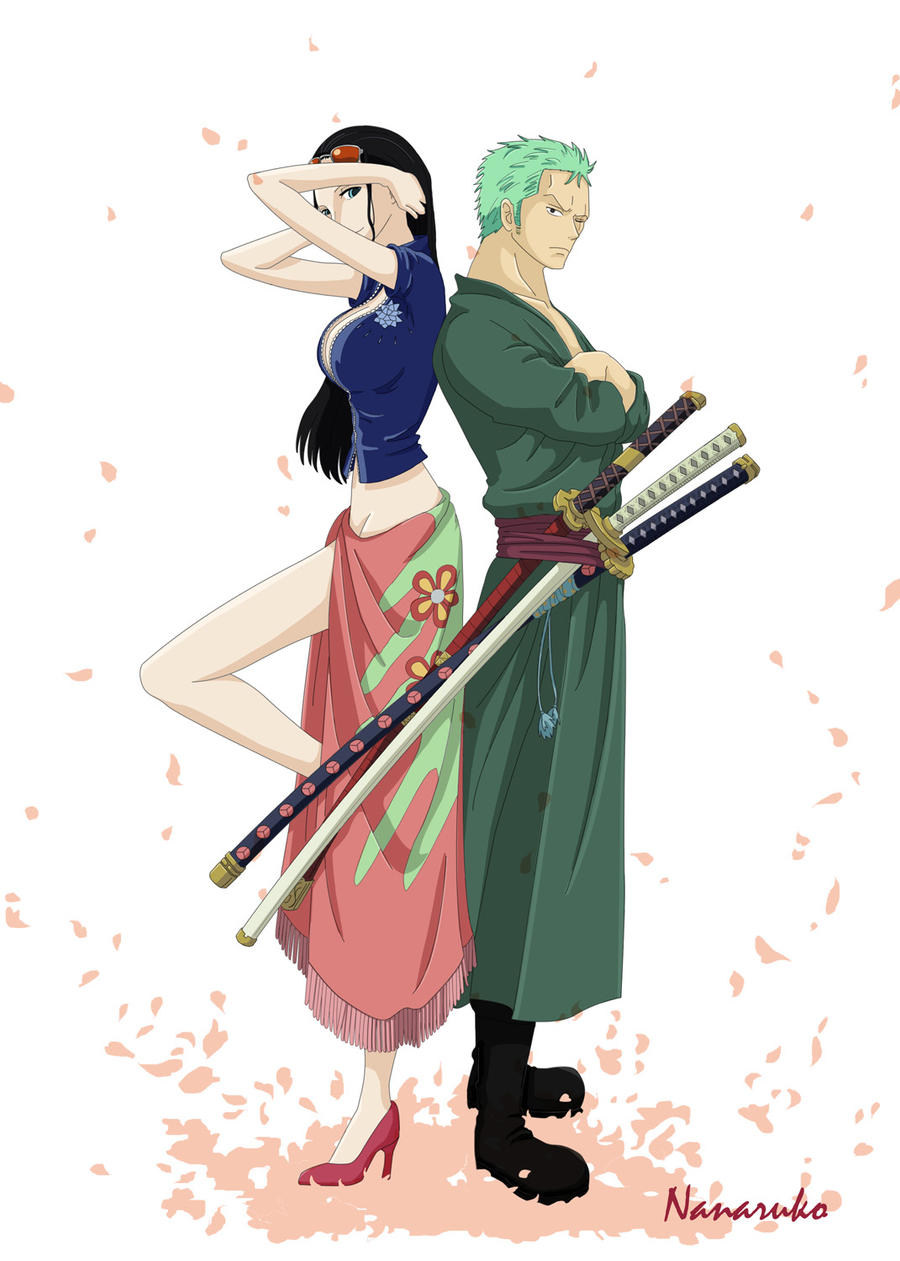 Zoro x Robin by Nanaruko on DeviantArt