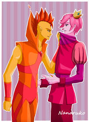 P. Gumball and Flame P. - Adventure Time