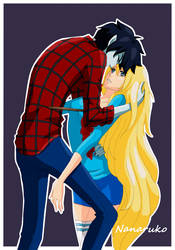 Marshall Lee and Fionna - Adventure Time