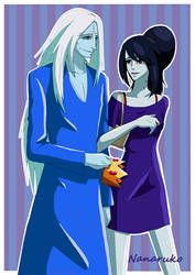 Ice King and Marceline - Adventure Time