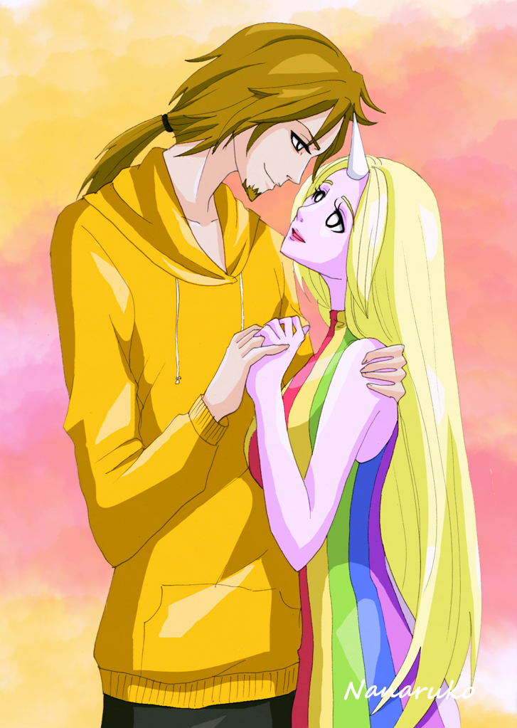 Jake and Lady Rainicorn - Adventure Time