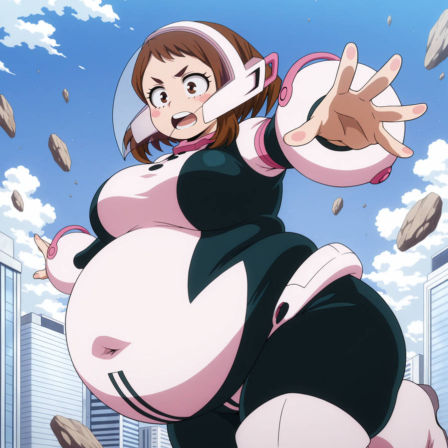 Body Inflation Mha Ochaco Uraraka (MHA) Gravity Gain Special 5 by Deku5499 on DeviantArt
