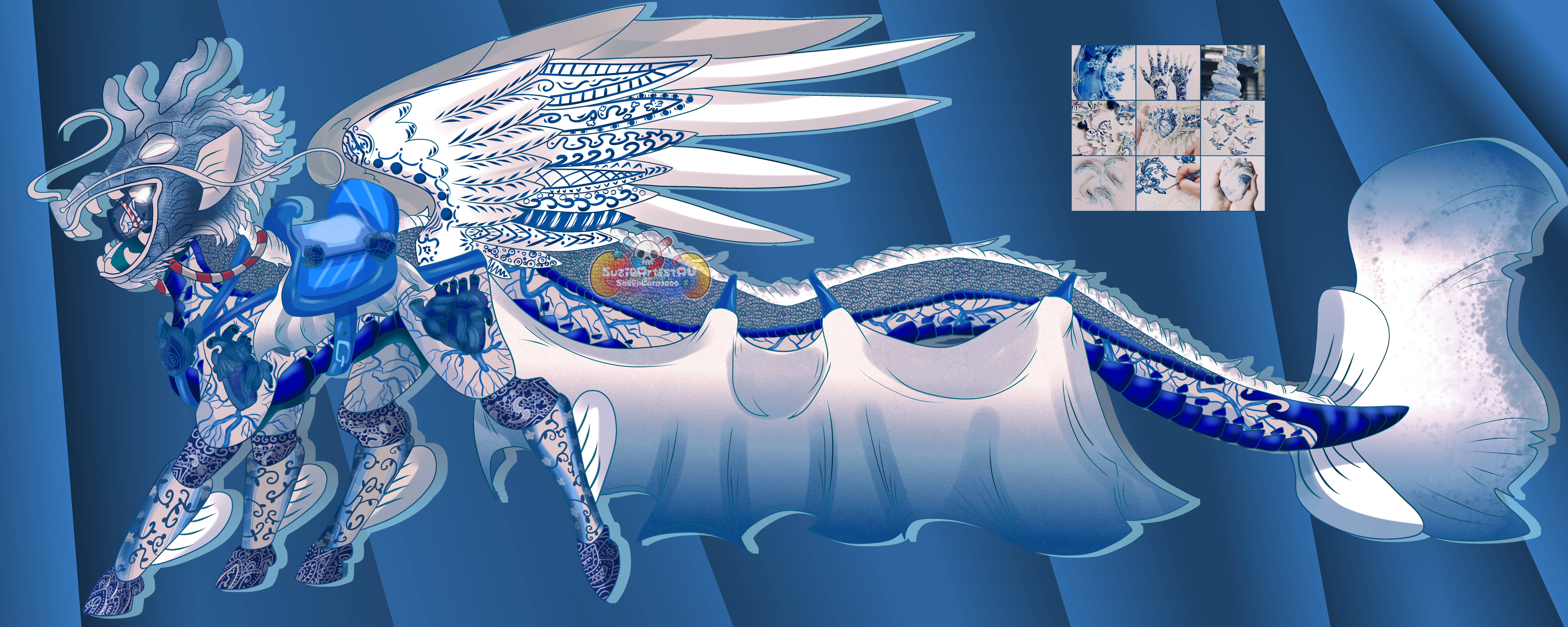 Swedish Plate Dragon Contest entry