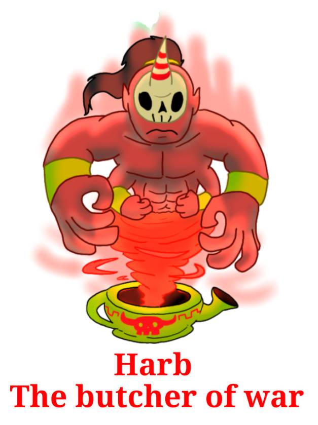 Harb Character Harb the butcher of war by Gugassauros2 on DeviantArt