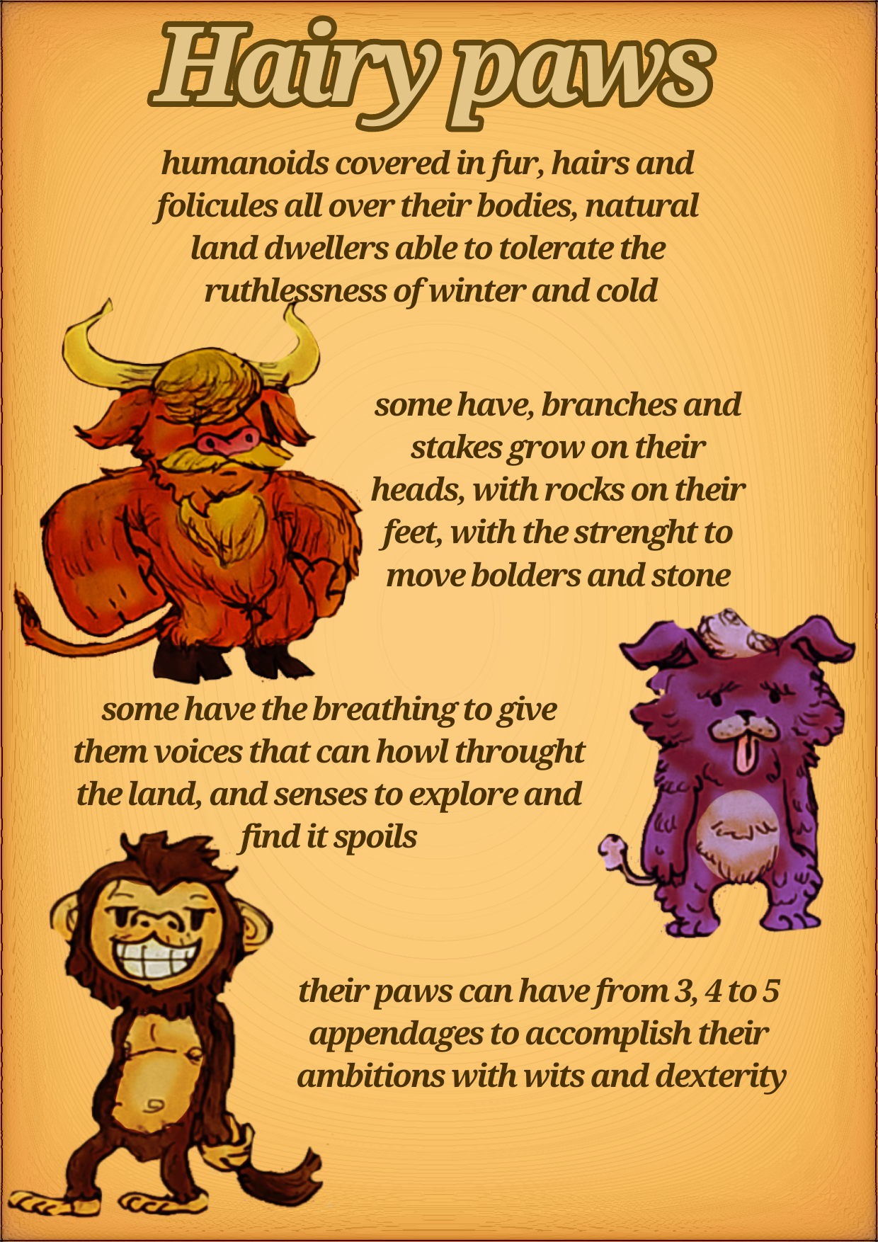 Furry Races Visualised Variants of the furry race by Gugassauros2 on DeviantArt