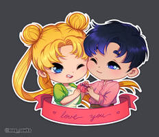 YCH: Usagi x Mamoru