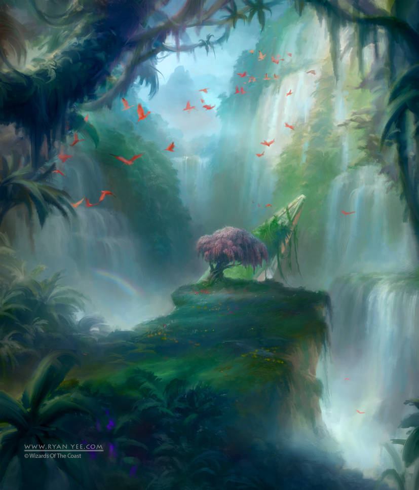 Misty Rainforest by Artofryanyee