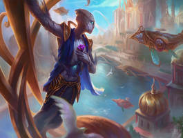Live Fast - Illustration for Magic the Gathering