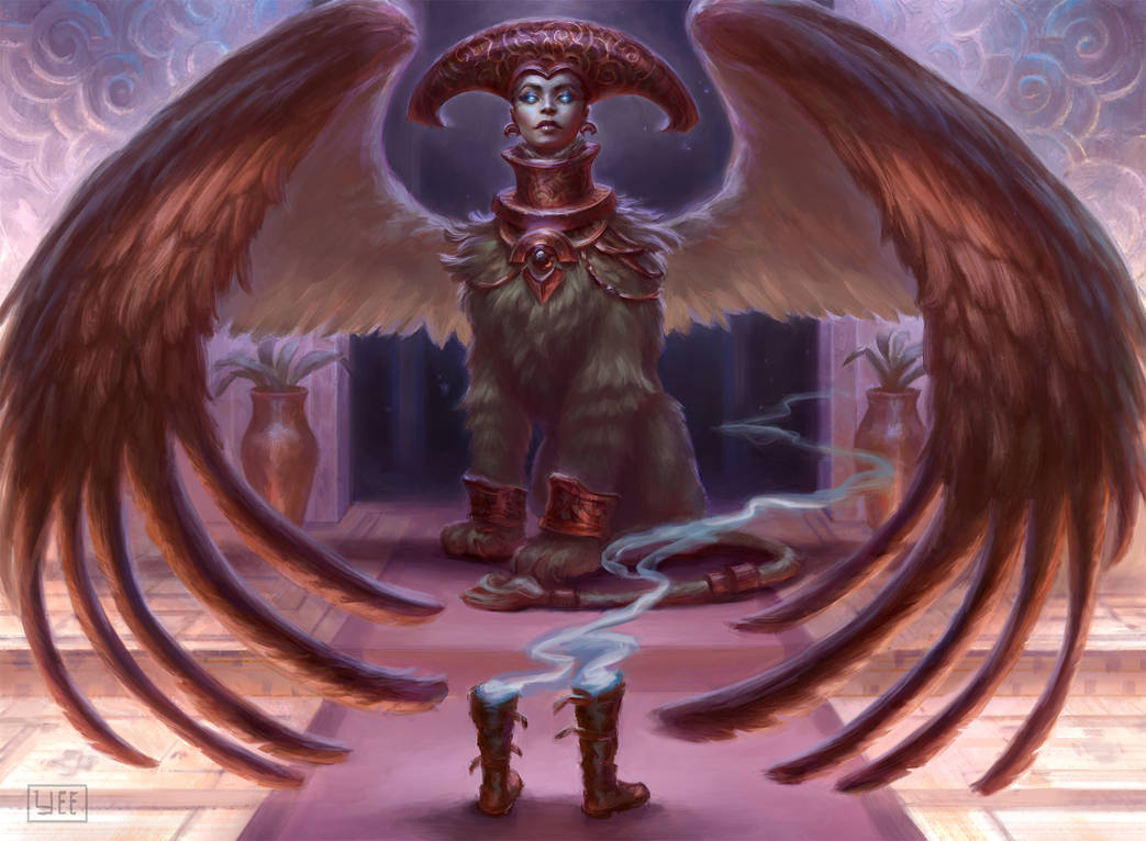 RiddleMaster Sphinx by Artofryanyee
