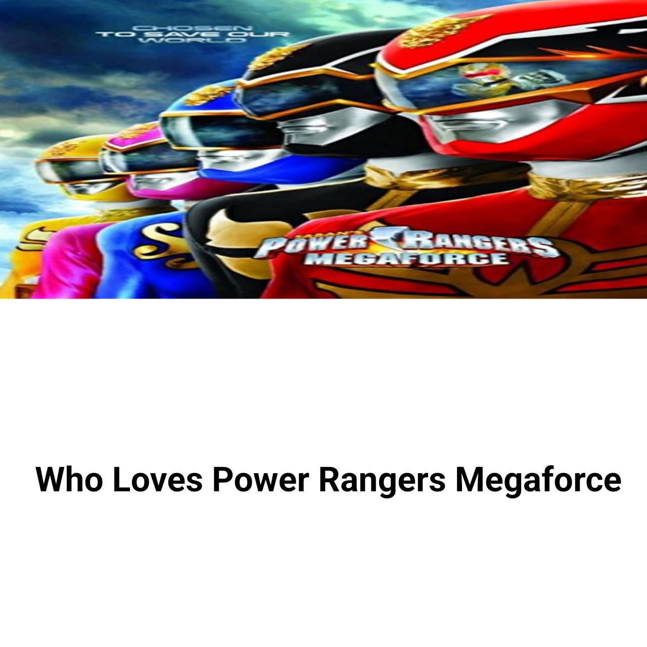 Power Rangers Megaforce Red Deviantart Who Loves Power Rangers Megaforce? by PowerRangersfan2029 on DeviantArt