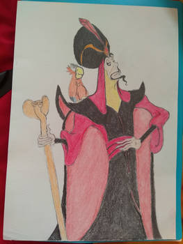 [Drawing] Disney's Aladdin - Jafar and Iago