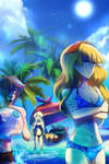 Summer AU by taiwonton