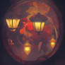 Four lanterns