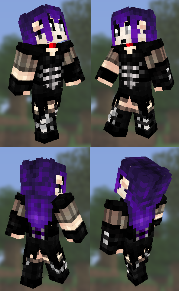 Goth Java Skin Very Goth Minecraft Skin