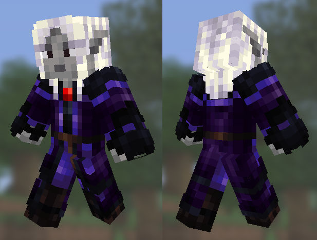 Dark elf minecraft skin by DinowCookie on DeviantArt