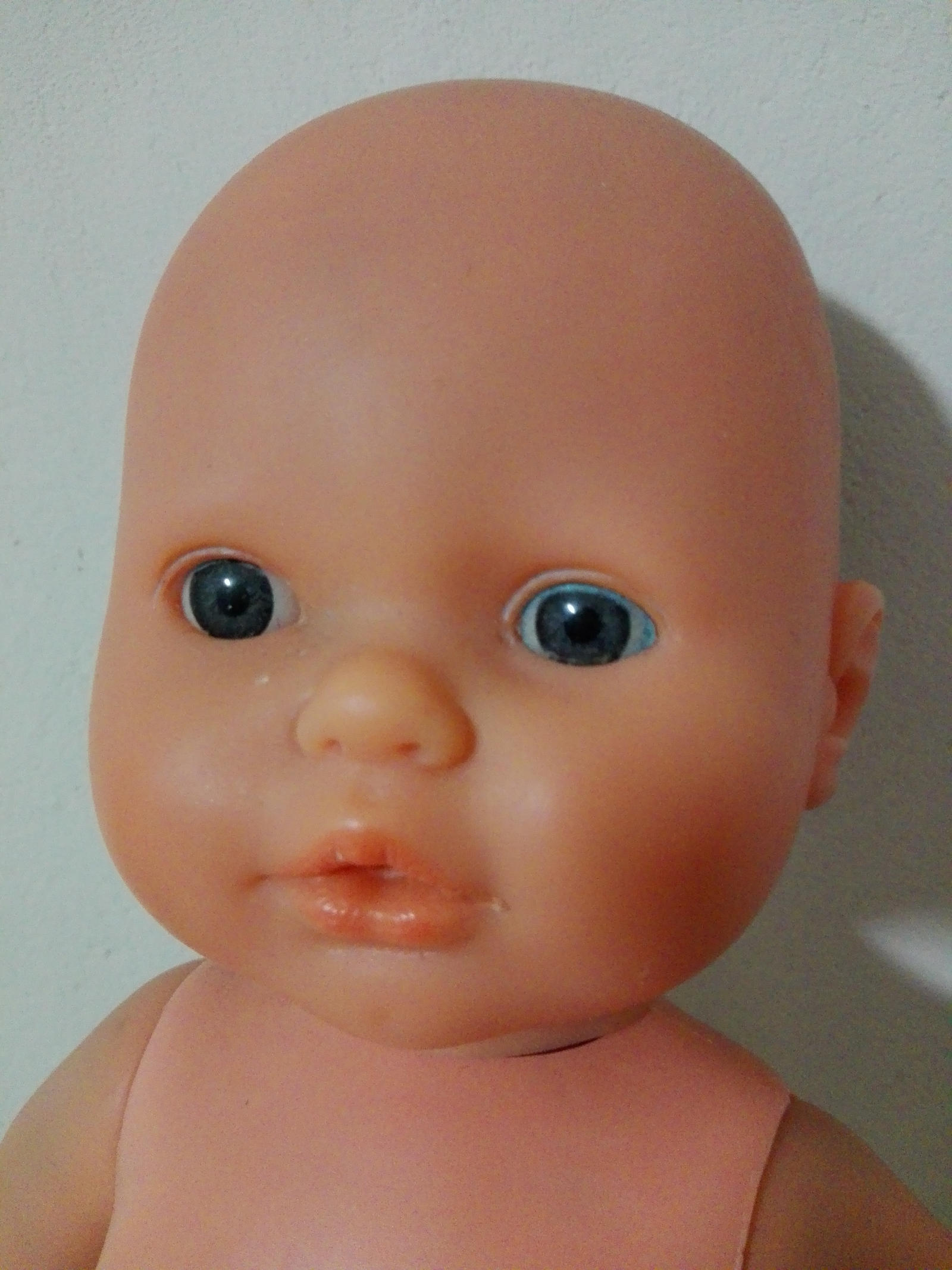 Baby doll head (pre-cut png available) by DinowCookie