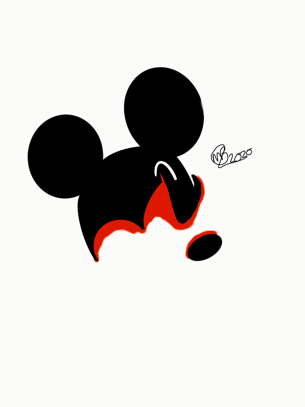Mickey Mouse Raging Angry Mickey by marcbiggarart on DeviantArt