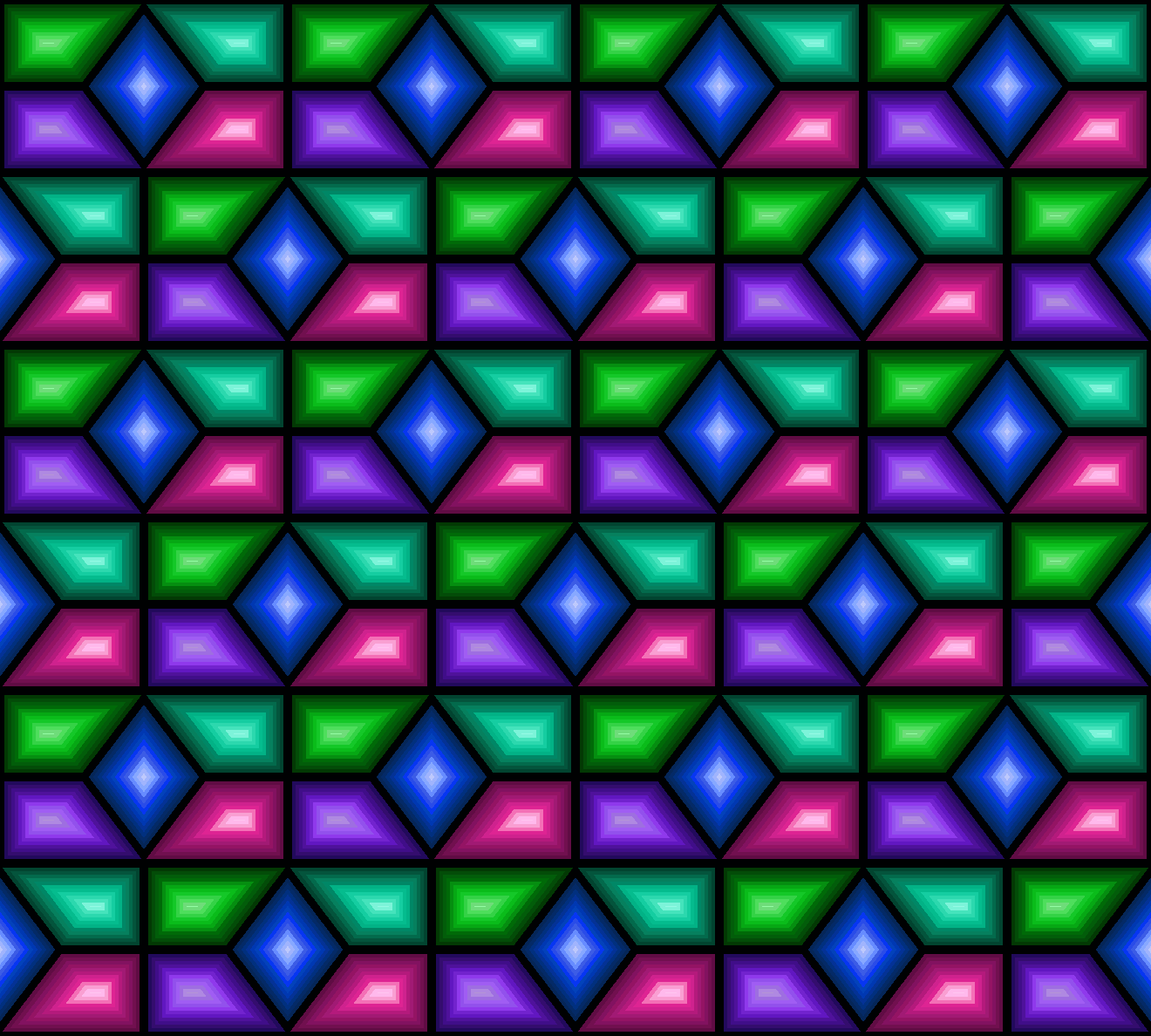 Diamond pattern wallpaper