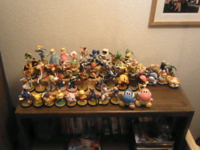 My amiibo Collection as of Jan 20 2018