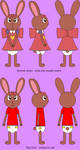 Amy The Baby Bunny - Simple Diaper by DanielMania123