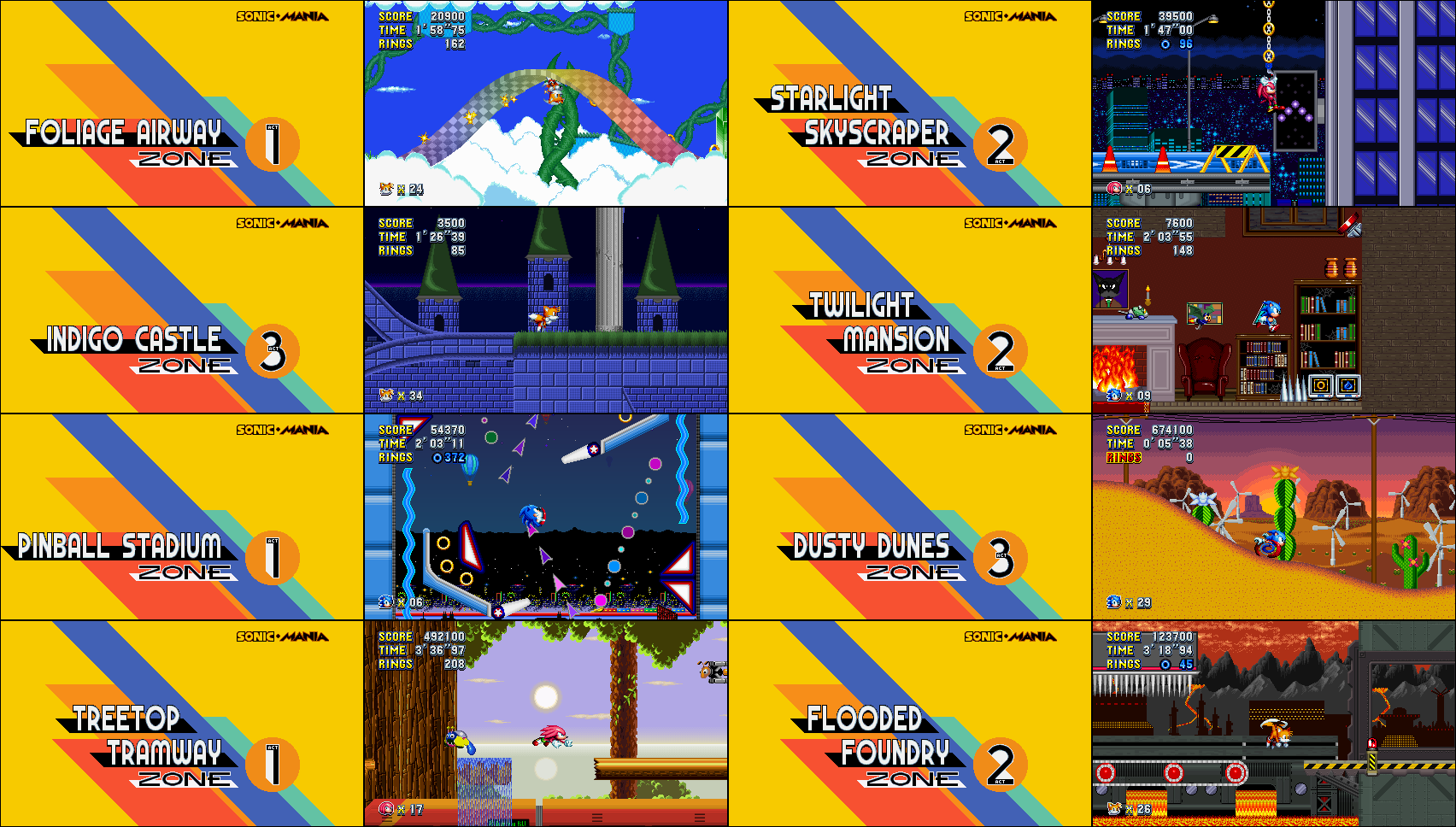 Sonic Mania Atmosphere [Sonic Mania] [Mods]