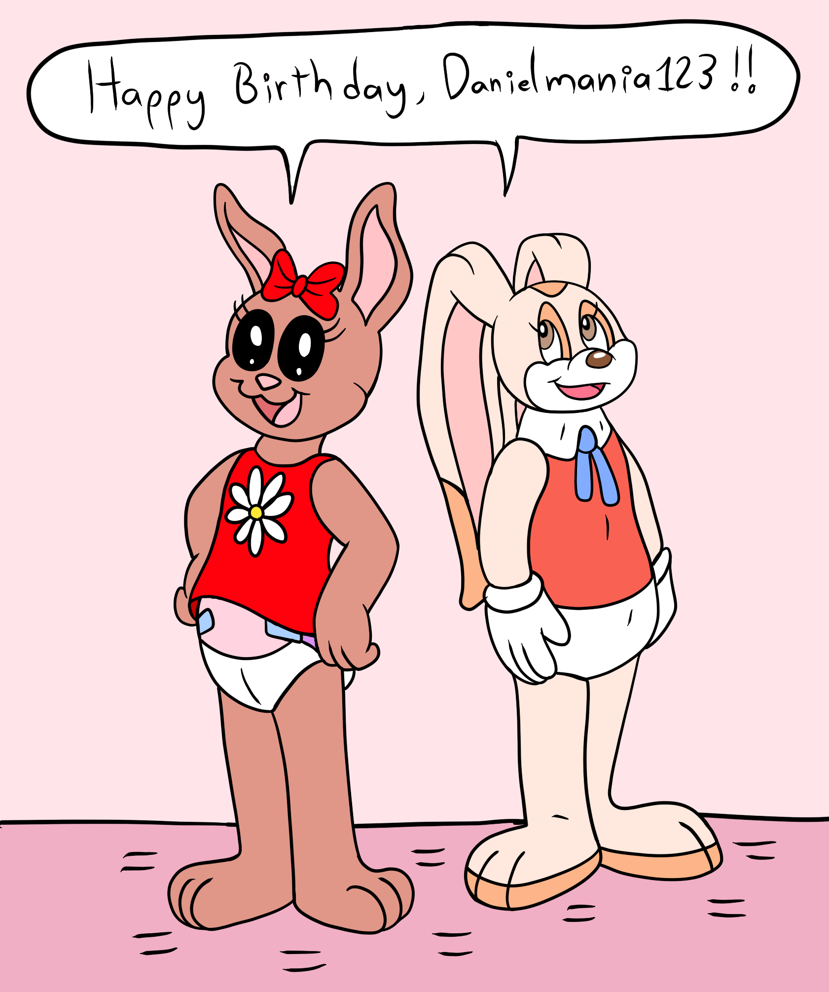 Nightmare and Dream birthday by Galaxybunny11 on DeviantArt