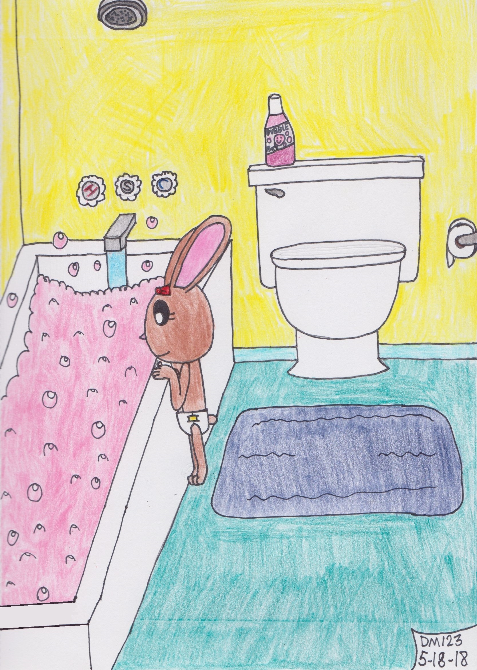 Amy's Bubble Bath - Waiting by DanielMania123 on DeviantArt