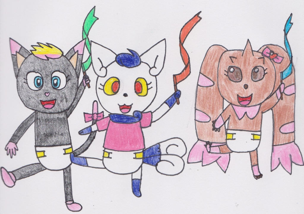 Rhythmic Ribbons Cartoon Playing with Rhythmic Ribbons by DanielMania123 on DeviantArt