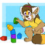 Sophie and her Mega Bloks -By Yookey-