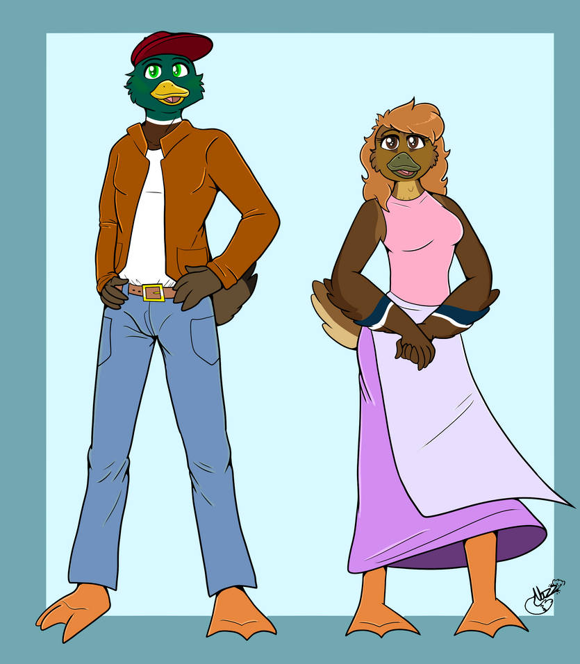 Randy Mallard N Lena Mallard (Tulip's Parents) by DanielMania123 on
