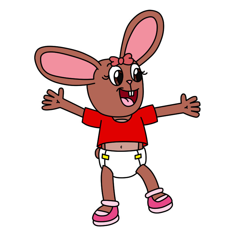 Deviantart Amy The Rabbit Joyful Amy (Digital) by DanielMania123 on DeviantArt