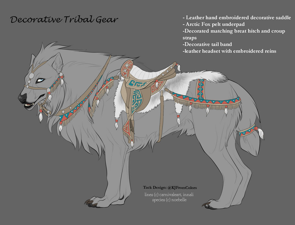 Decorative Tribal Gear By Kjfromcolors On Deviantart