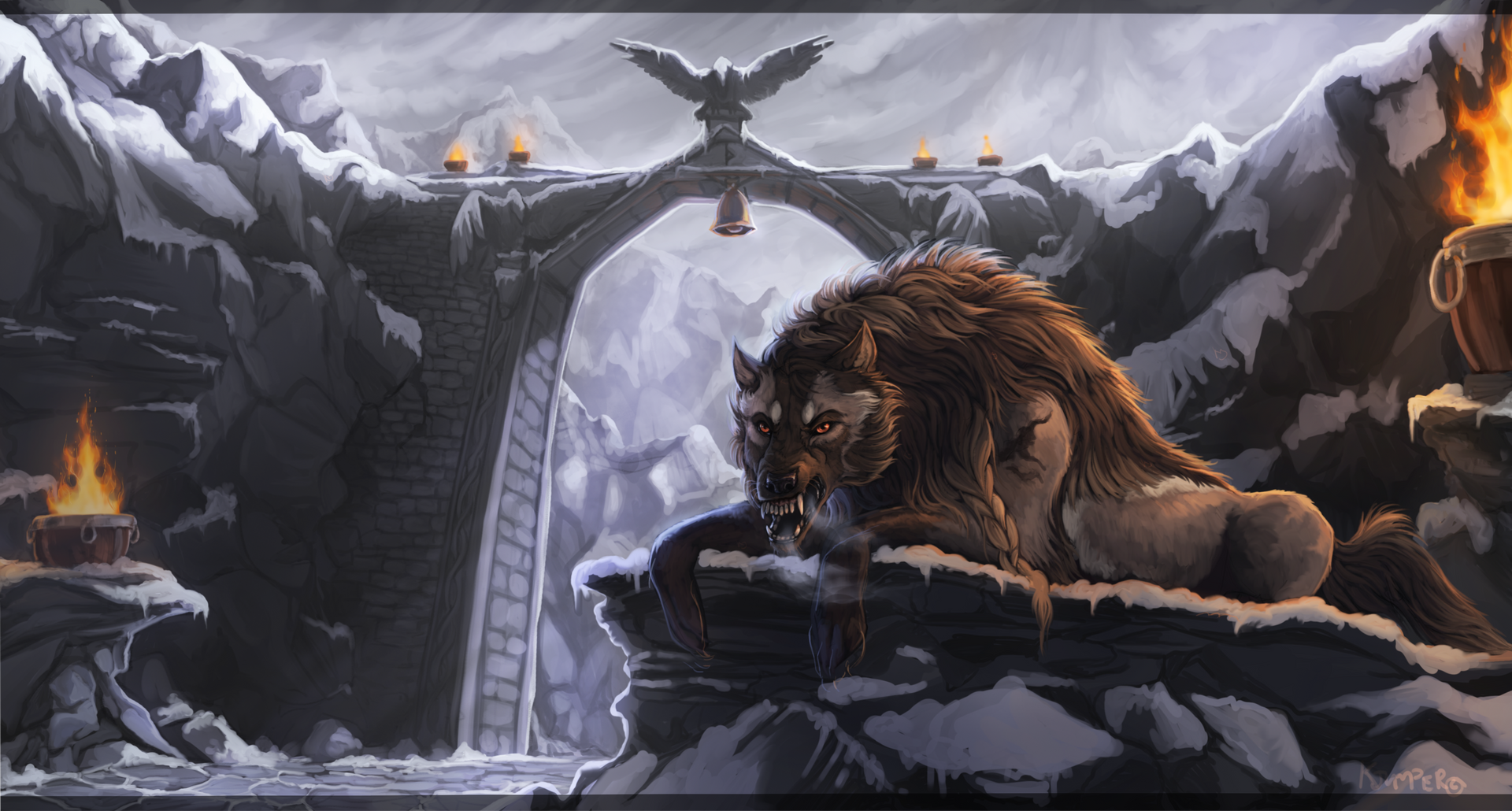 Ward's Gate The Gate Ward by KJfromColors on DeviantArt