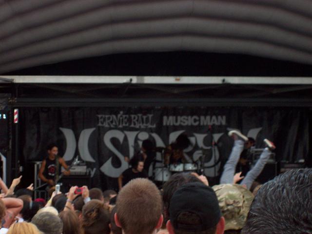 Escape the Fate at Warped Tour