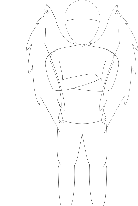 Angel Template By Johnhamma Timeegbert On DeviantArt