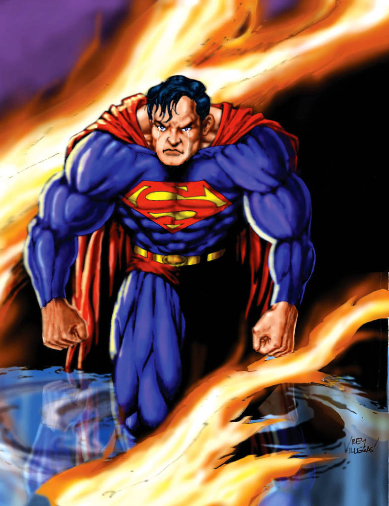 Crying superman by Reybronx on DeviantArt