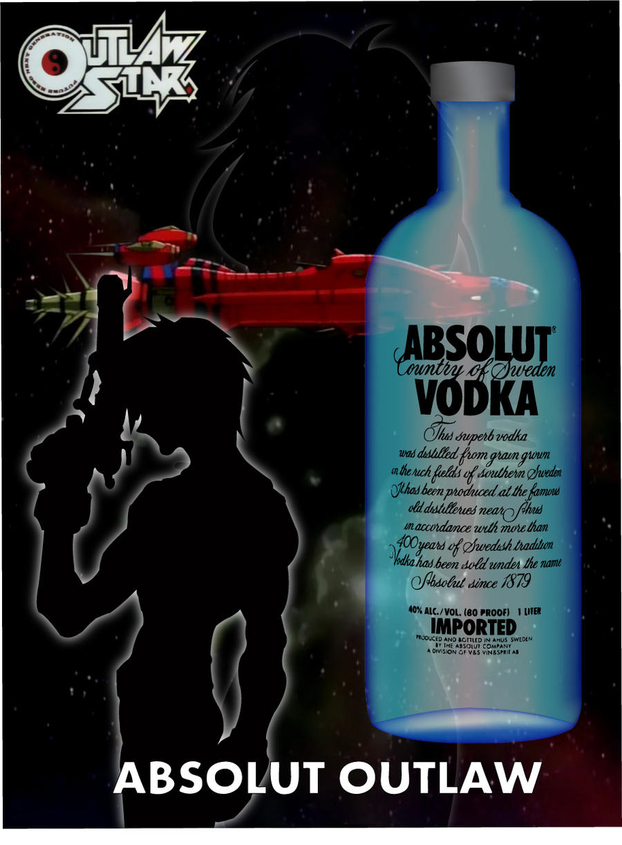 Outlaw Star: Absoult Vodka ad