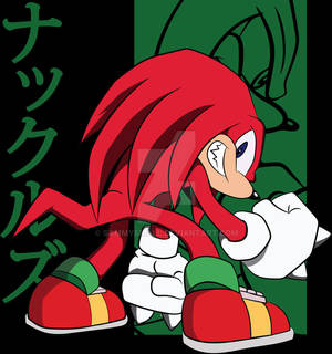 Knuckles Profile Knuckles The Echidna Design