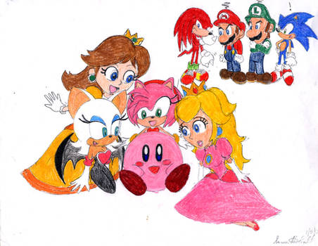 Kirby and Girls