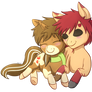 Commission: Sandy Apples And Gaara