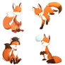 All New Fox Stickers!