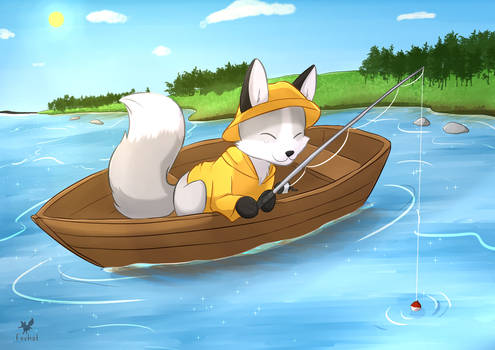 Commission: Fox Calendar august 7/12