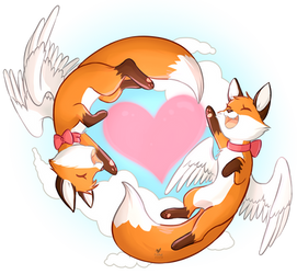 Angel foxes