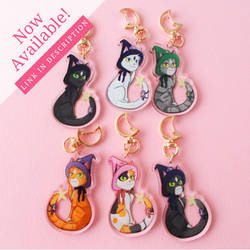 New Cat Keyrings