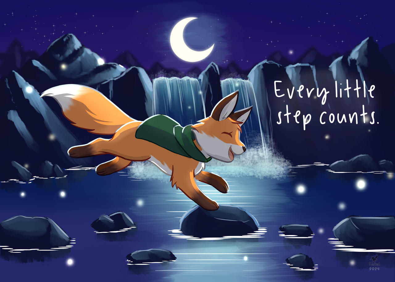 Every Little Step Counts Fox