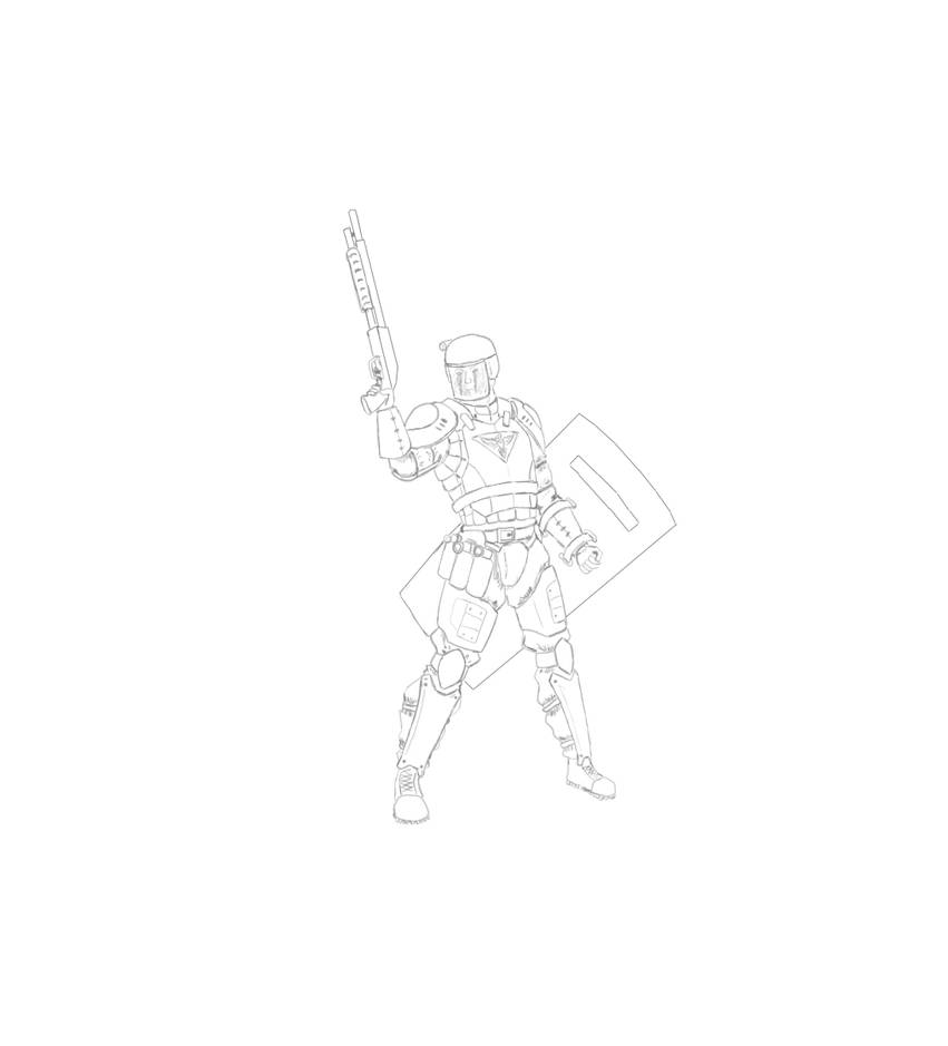 Riot Trooper by Art-thas on DeviantArt